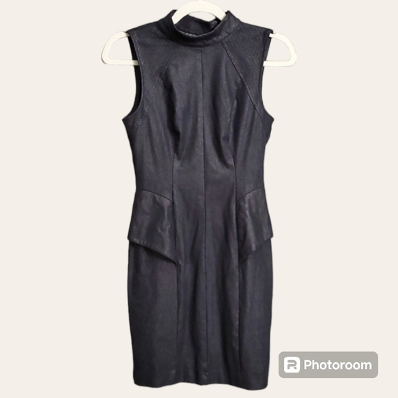 Guess dress women's size 4 black backless sexy - Picture 1 of 7